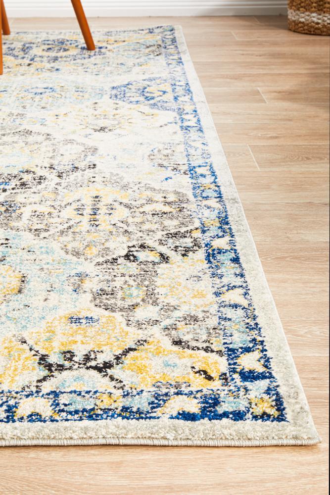 Vivian Blossom Transitional Multi-Colour Rug