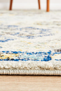 Thumbnail for Vivian Blossom Transitional Multi-Colour Rug