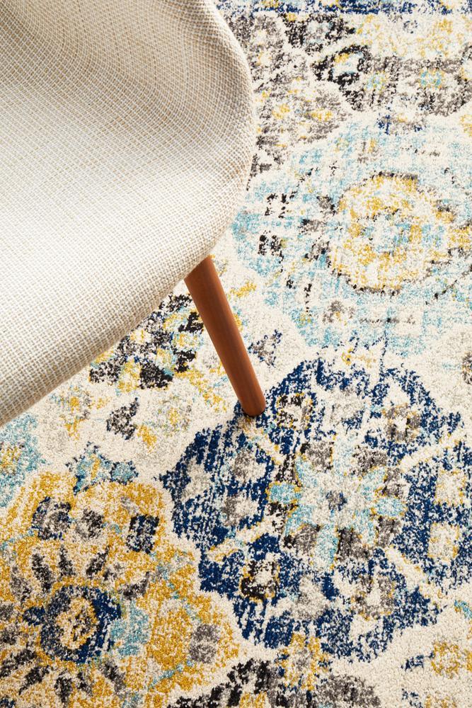 Vivian Blossom Transitional Multi-Colour Rug