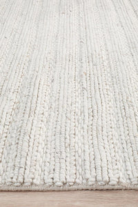 Eva Scandi Ivory Hand Woven Rug – Rug Envy