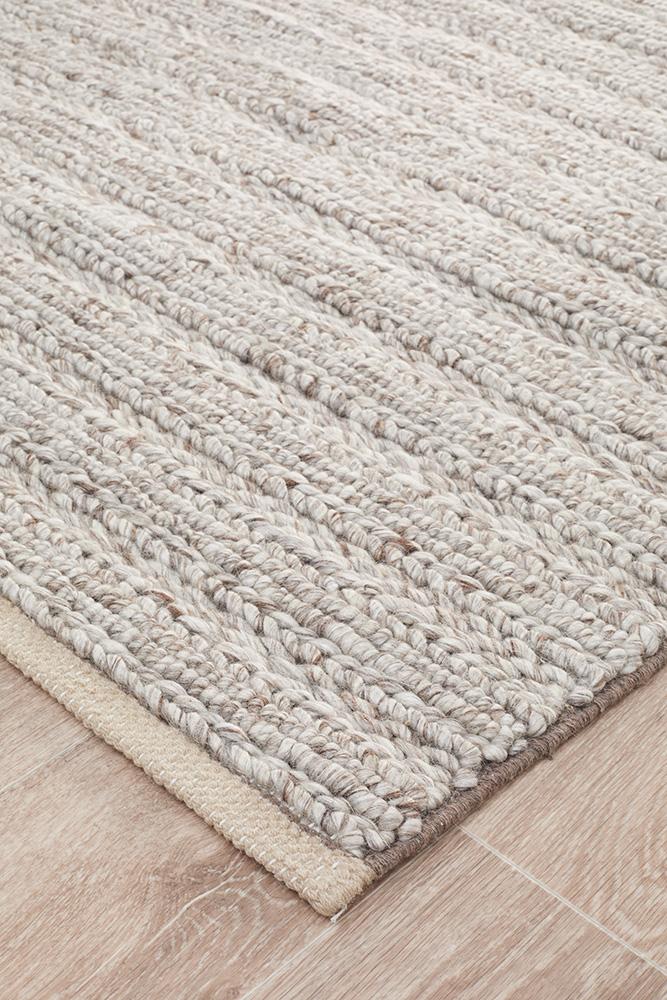 Eva Scandi Natural Hand Woven Rug