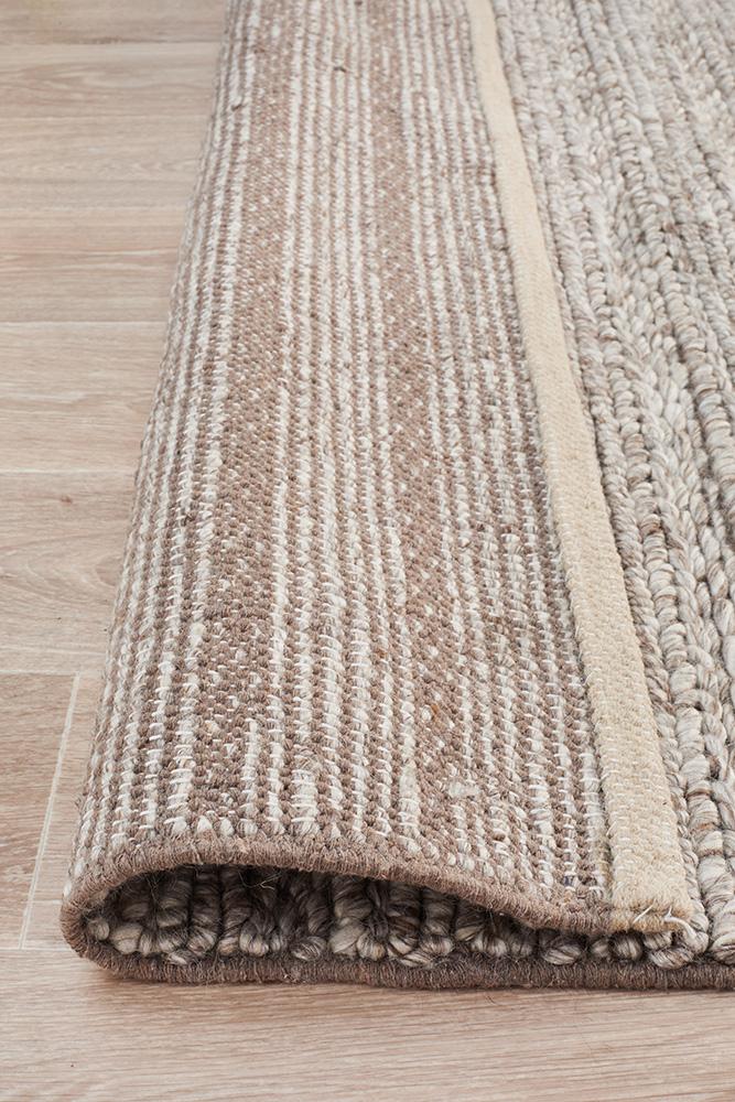 Eva Scandi Natural Hand Woven Rug