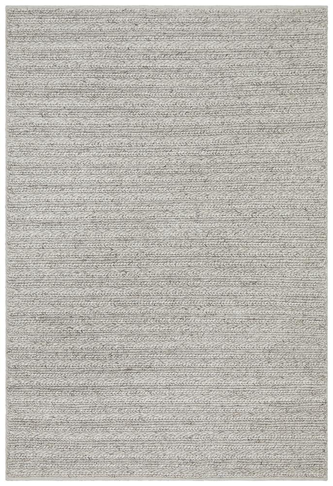Eva Scandi Grey Hand Woven Rug
