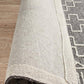 Zara Tribal Grey & White Wool Rug