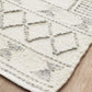 Kenya Tribal Ivory & Grey Wool Rug