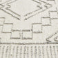 Kenya Tribal Ivory & Grey Wool Rug
