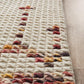 Meeka White & Multi-Colour Cross Stitch Rug
