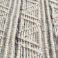 Zena Tribal Grey & White Patterned Rug
