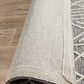 Zara Tribal Grey Wool Flatweave Rug