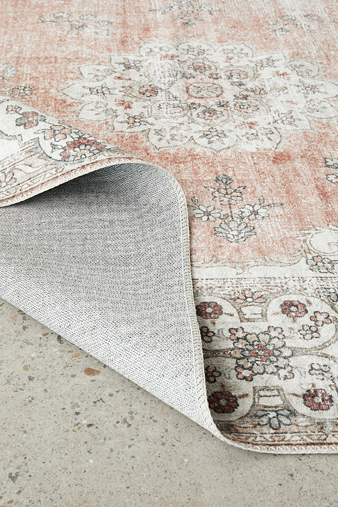 Kindred Coco Peach Machine Washable Rug