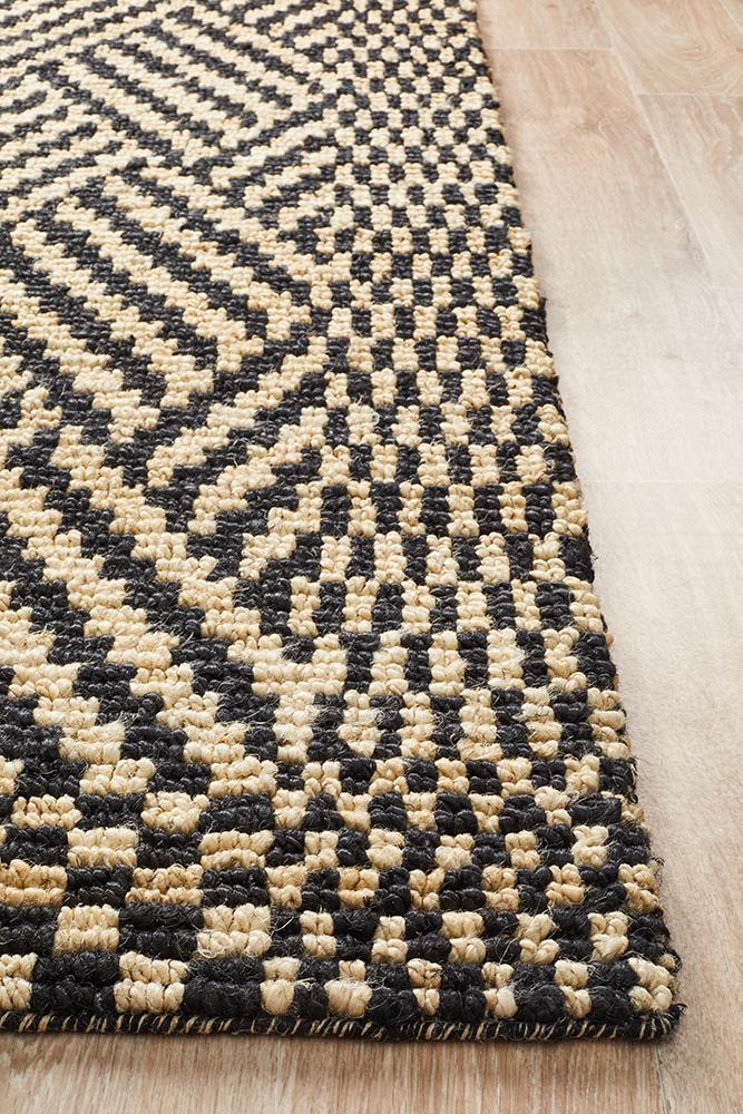 Sahana Tribal Pattern Handmade Jute Rug