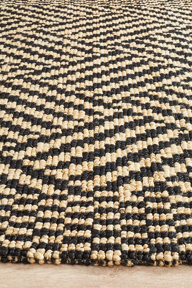 Sahana Tribal Pattern Handmade Jute Rug