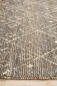 Thumbnail for Mishka Tribal Chic Handmade Jute Rug