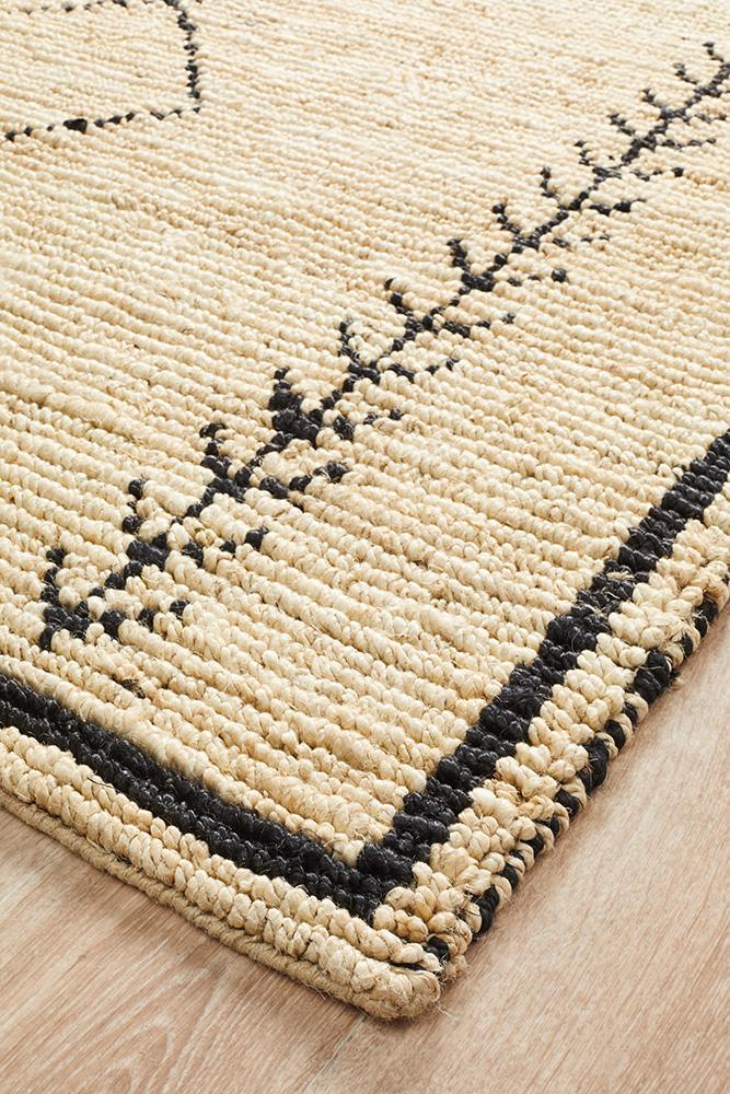 Shreya Tribal Natural Handmade Jute Rug