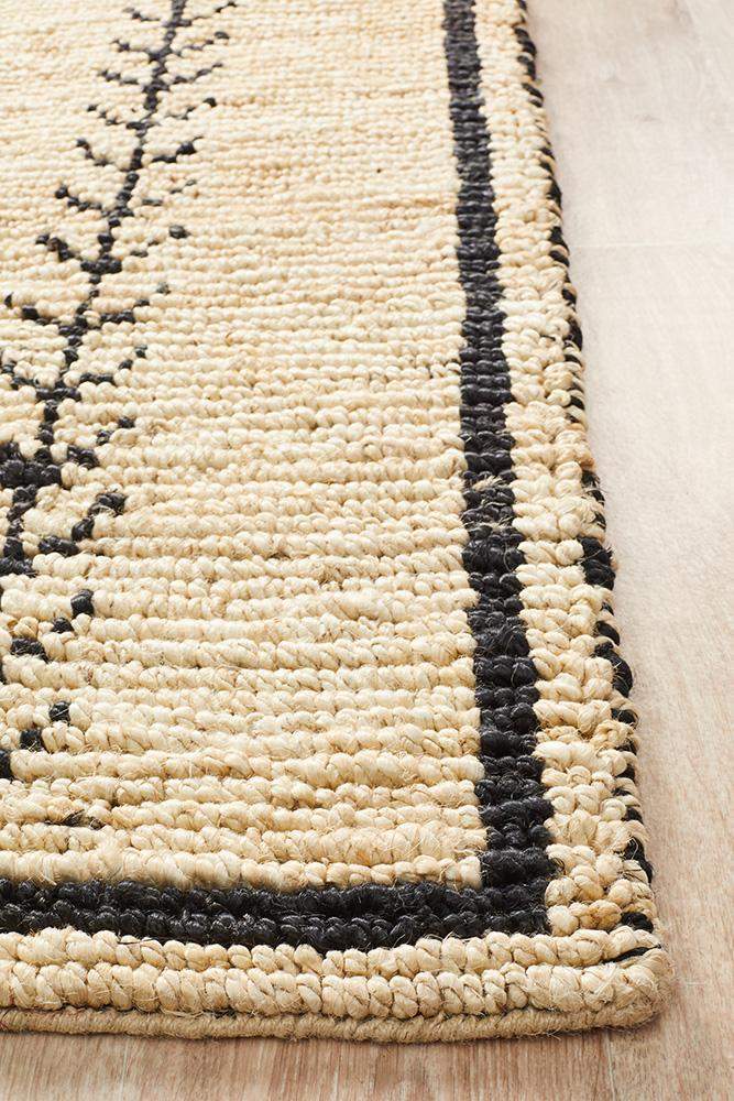 Shreya Tribal Natural Handmade Jute Rug