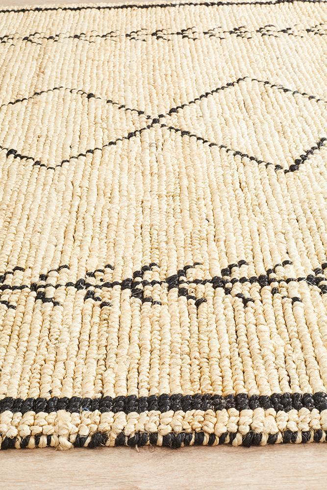 Shreya Tribal Natural Handmade Jute Rug
