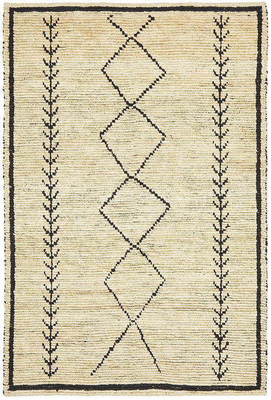Shreya Tribal Natural Handmade Jute Rug