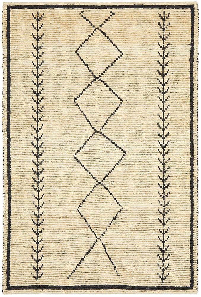 Shreya Tribal Natural Handmade Jute Rug