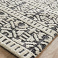 Mira Black & Ivory Tribal Table Tufted Rug