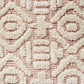 Zariah Blush & Ivory Textured Tribal Rug