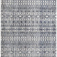 Aylin Blue & Grey Tribal Table Tufted Rug