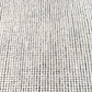 Freya Scandi Black & White Flatweave Wool Rug