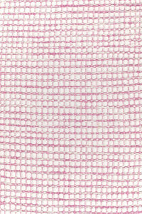 Thumbnail for Freya Scandi Pink & White Flatweave Wool Rug