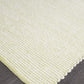 Freya Scandi Pistachio & White Flatwoven Wool Rug