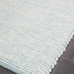 Freya Scandi Turquoise & White Flatwoven Wool Rug