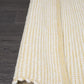 Freya Scandi Yellow & White Flatweave Wool Rug