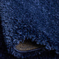Stella Denim Blue Shag Pile Rug
