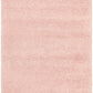 Stella Pink Shag Pile Rug