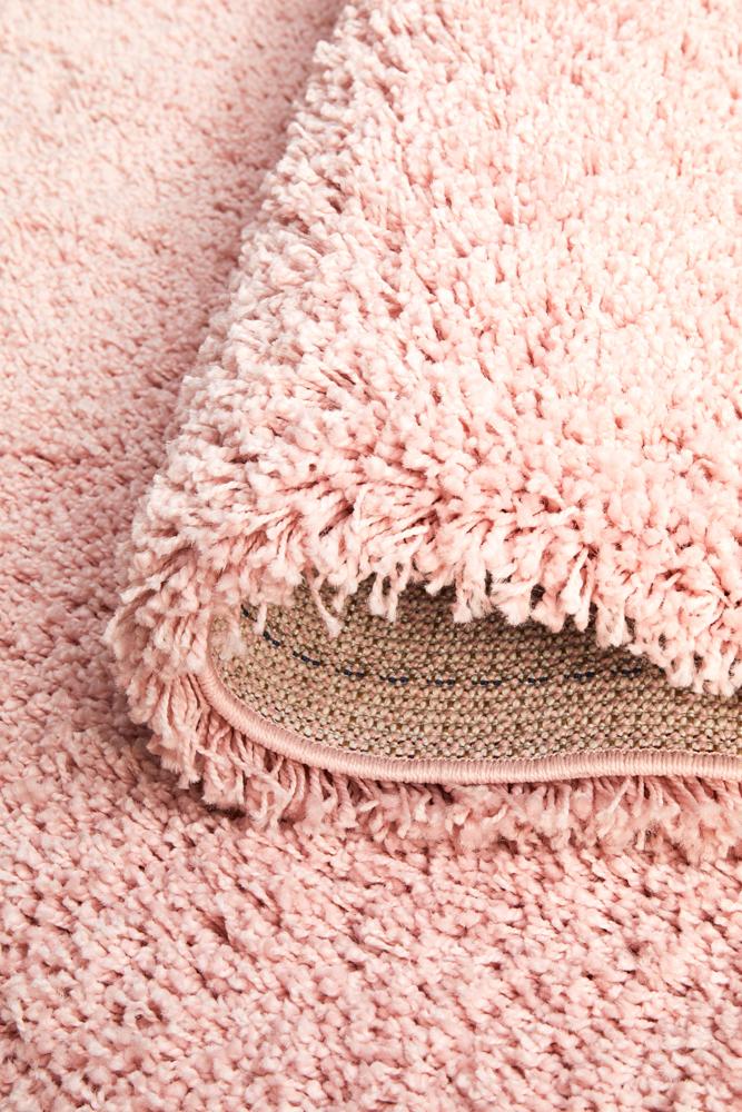 Stella Pink Shag Pile Rug