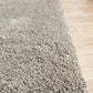 Stella Steel Grey Shag Pile Rug