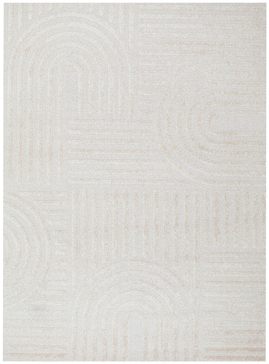 Mari Dior Natural Arch Pattern Rectangle Rug