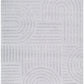 Mari Dior Grey Arch Pattern Rectangle Rug