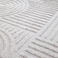 Mari Dior Grey Arch Pattern Rectangle Rug