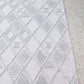 Mari Lisa Silver Diamond Pattern Rectangle Rug