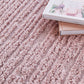 Mari Suri Pink Modern Rectangle Rug
