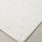 Mari Suri White Modern Rectangle Rug