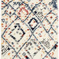 Mira Tribal Multi-Colour Diamond Pattern Power Loomed Rug
