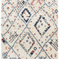 Mira Tribal Multi-Colour Diamond Pattern Power Loomed Rug