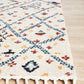 Mira Tribal Multi-Colour Diamond Pattern Power Loomed Rug