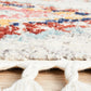 Mira Tribal Grey Multi-Colour Diamond Pattern Rug