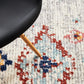 Mira Tribal Grey Multi-Colour Diamond Pattern Rug