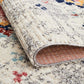 Mira Tribal Grey Multi-Colour Diamond Pattern Rug