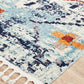 Mira Tribal Blue Multi-Colour Rug