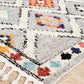 Mira Grey Multi-Colour Geometric Pattern Rug