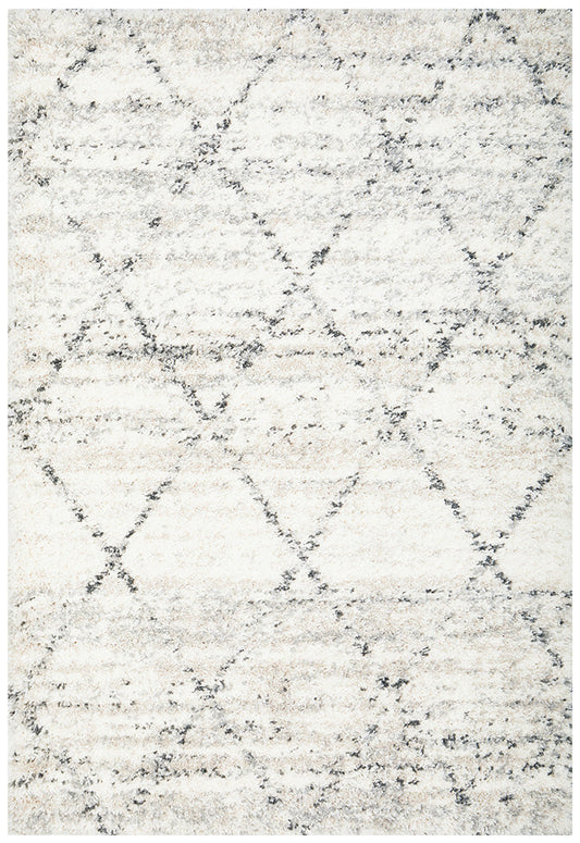 Moonlight Astro Shadow Scandinavian Shag Pile Rug