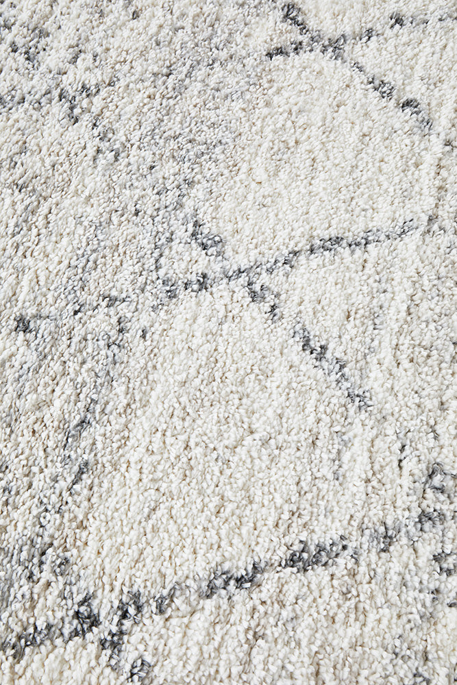 Moonlight Astro Shadow Scandinavian Shag Pile Rug